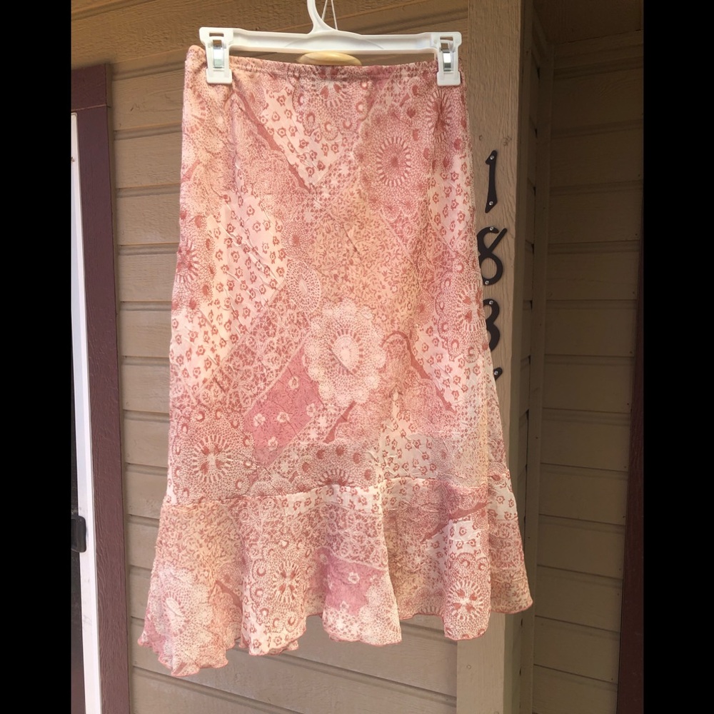 Sheer skirt
